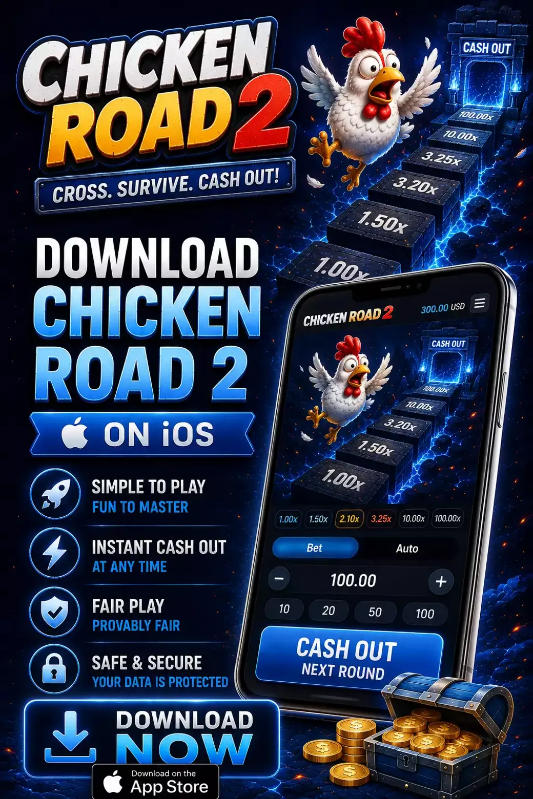 Download Chicken Road 2 on iPhone