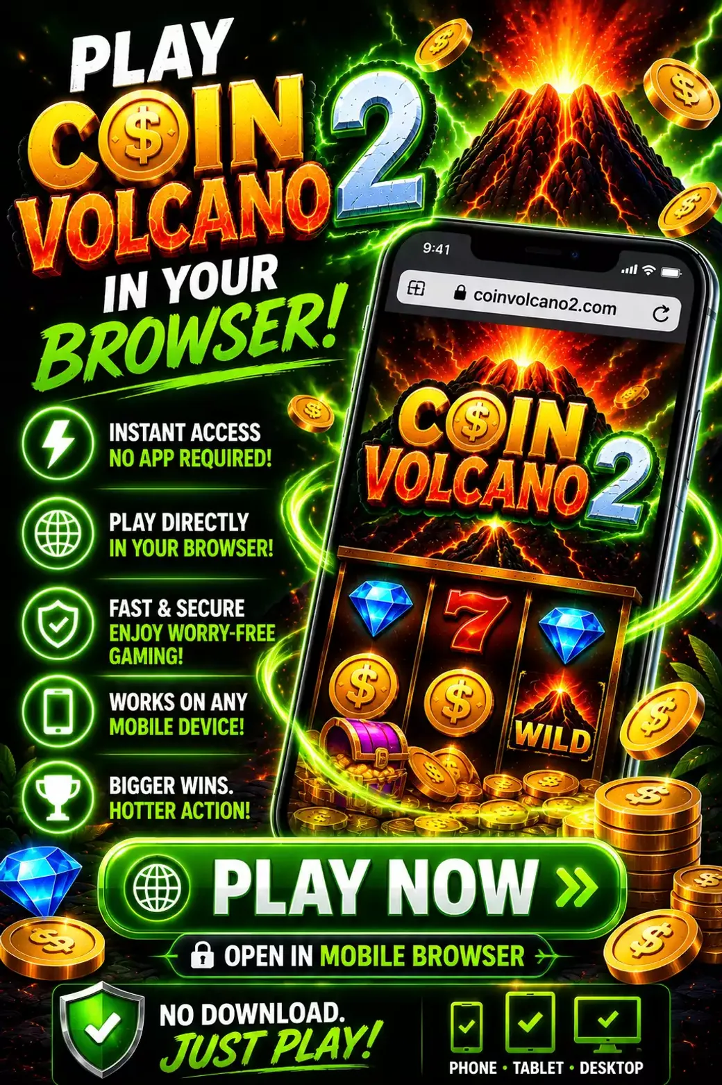 Download Coin Volcano 2 Browser EN 3