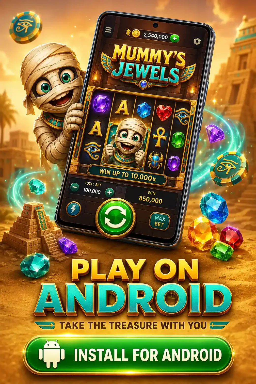 Download Mummy’s Jewels Android EN 3